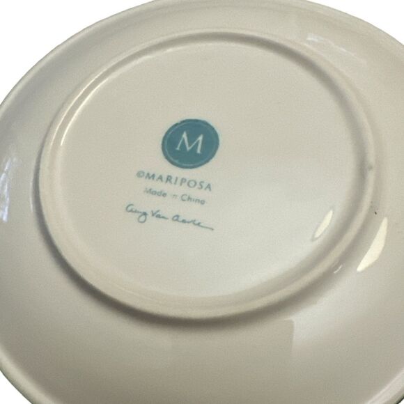 Mariposa Cocktail Plates Amy Van Aarle Appetizer Plate Martini 6” Dishes - Picture 5 of 13